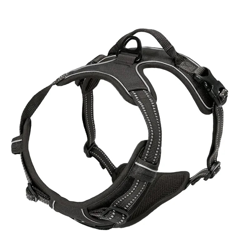 Trail & Tails No-Pull Dog Harness — Reflective, Adjustable & Adventure-Ready