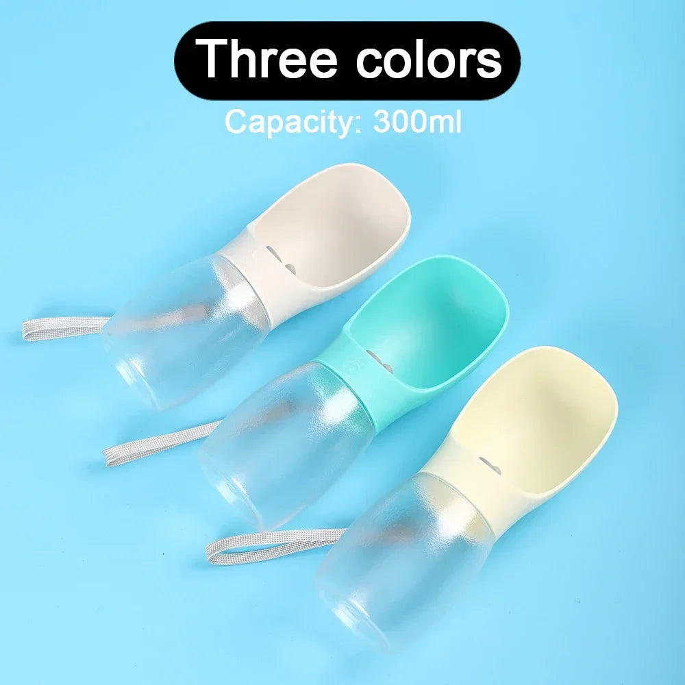 Trail & Tails Portable Pet Water Bottle — Leakproof Travel Hydration for Dogs & Cats