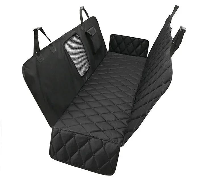 Trail & Tails Waterproof Dog Car Seat Cover — Hammock Style with Safety Pad