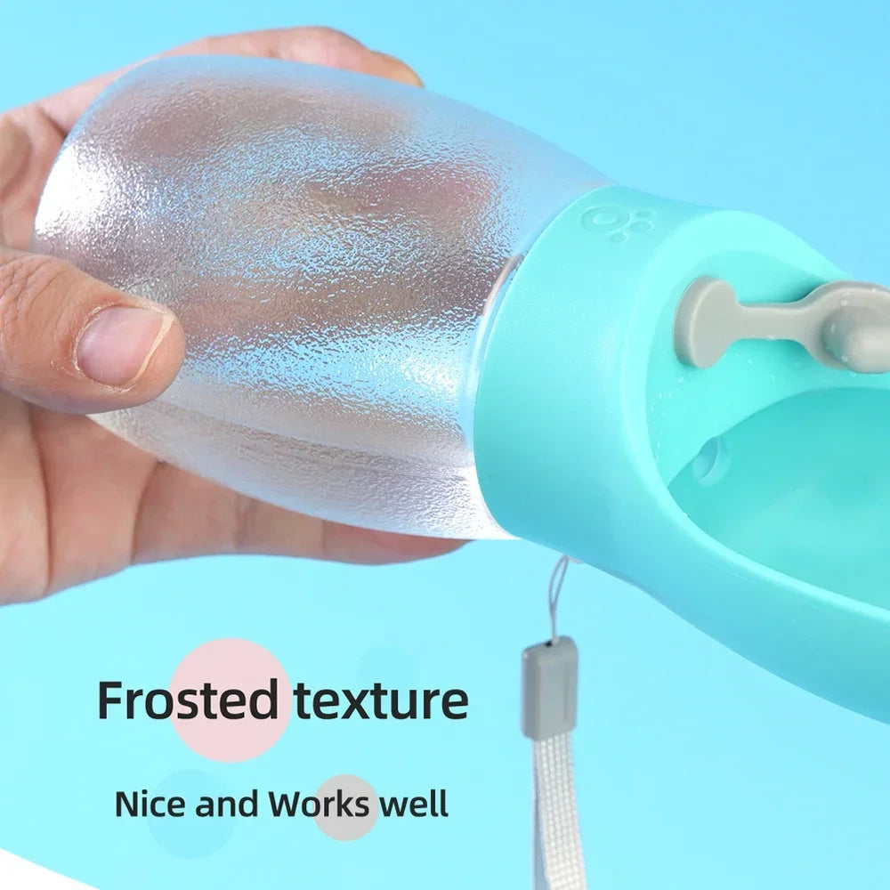 Trail & Tails Portable Pet Water Bottle — Leakproof Travel Hydration for Dogs & Cats