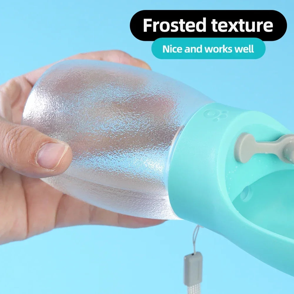 Trail & Tails Portable Pet Water Bottle — Leakproof Travel Hydration for Dogs & Cats