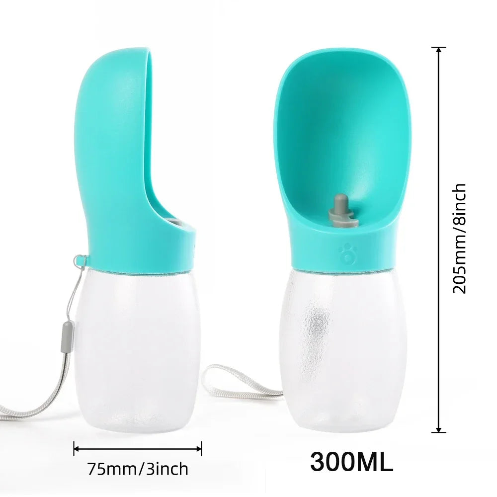 Trail & Tails Portable Pet Water Bottle — Leakproof Travel Hydration for Dogs & Cats