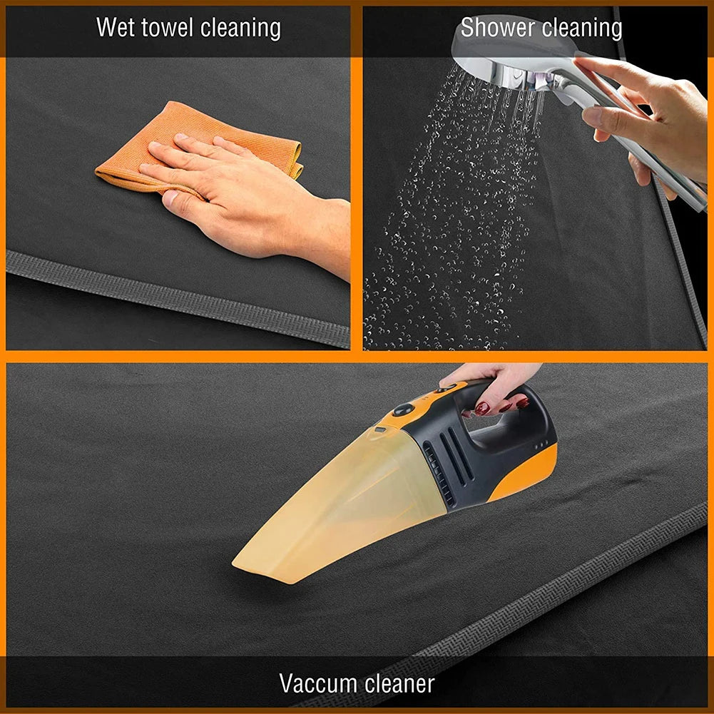 Trail & Tails Front Seat Pet Cover — Waterproof, Non-Slip, and Travel-Ready