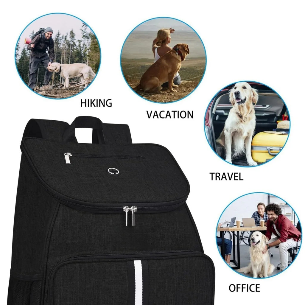 Trail & Tails Pet Travel Bag — All-in-One Weekend Tote for Dogs & Cats
